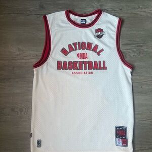 Vintage NBA Men’s Officially Licensed White Mesh Jersey